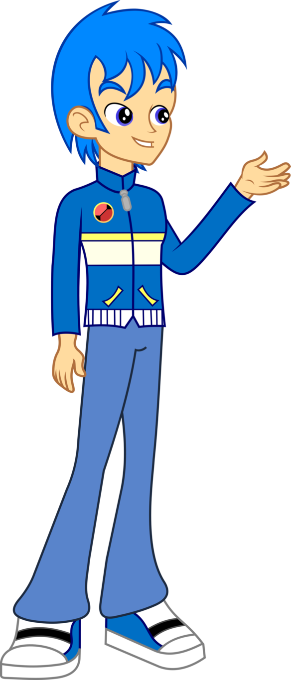 [commission] Rob Stallion Equestria Girl Style By Bluethunder66 - Cartoon (584x1366)