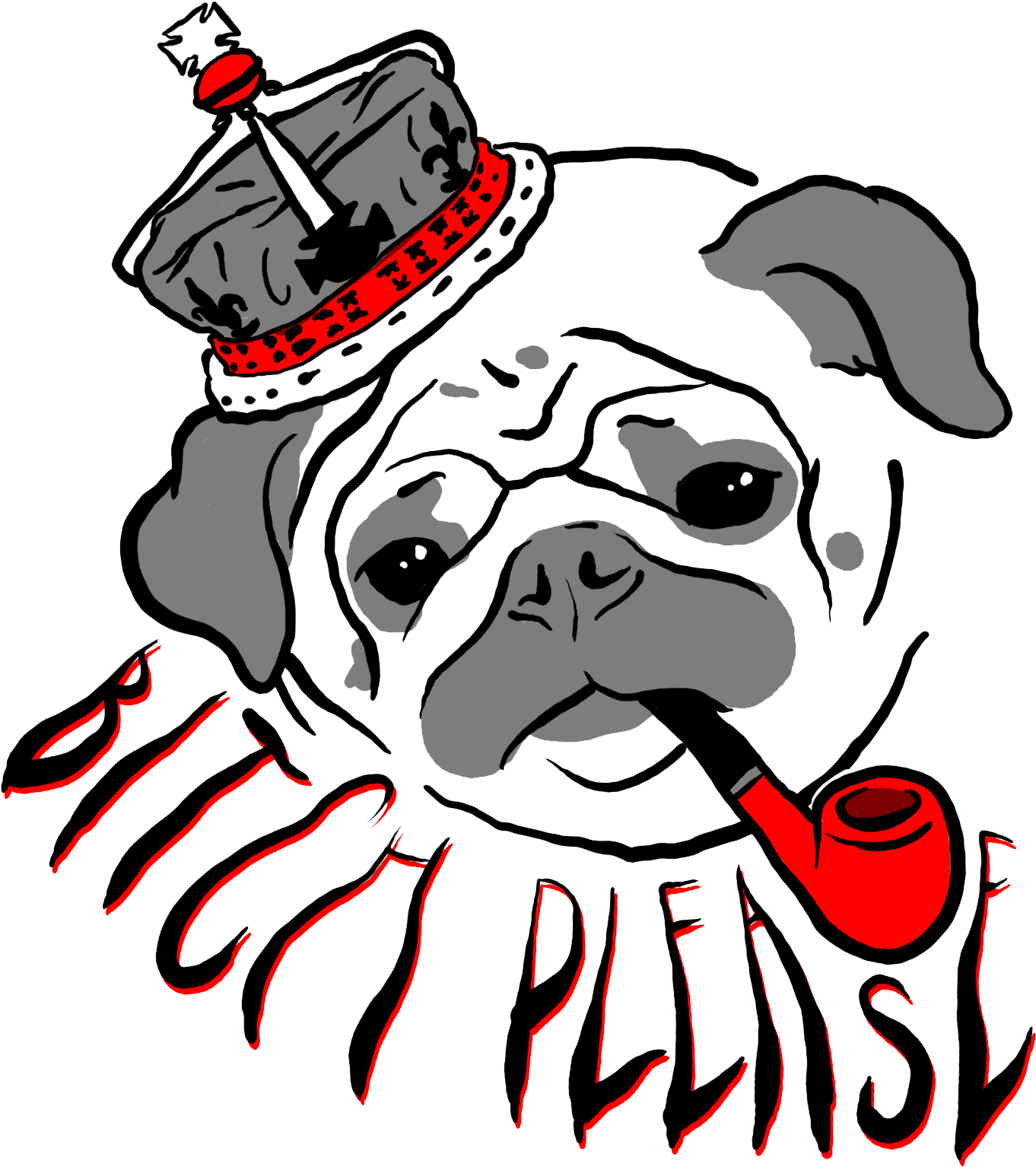 Pug Life Transparent Background - Pug Life Transparent Background (1544x1776)