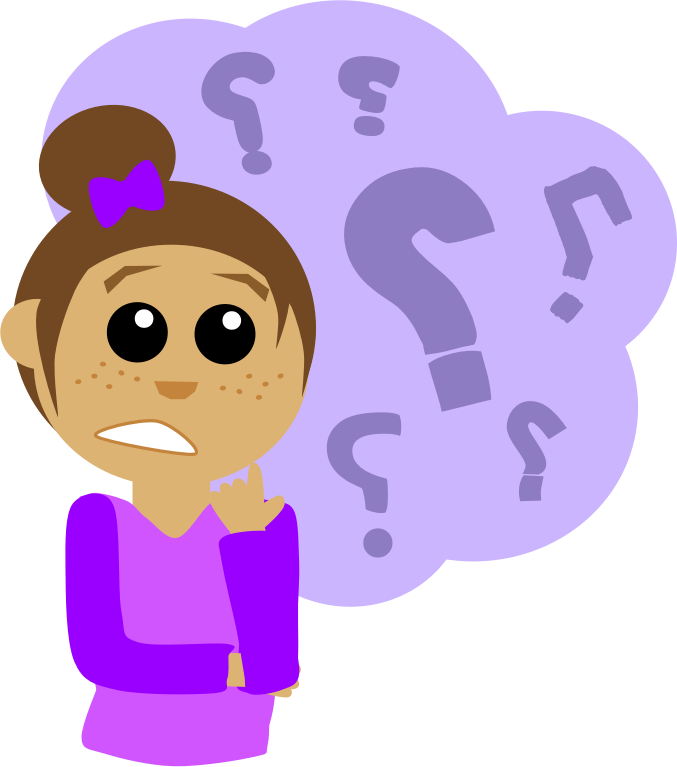 Free Questions Clipart Pictures - Qué Tipo De Comida Sirven En El Restaurante Donde Trabaja (677x767)