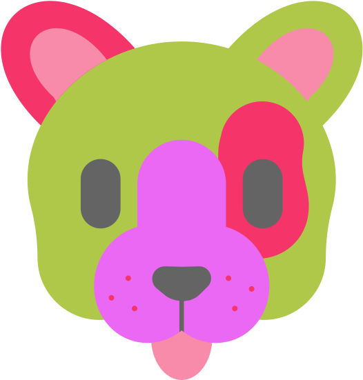 U 1 F 436 Dog - Cartoon (568x568)