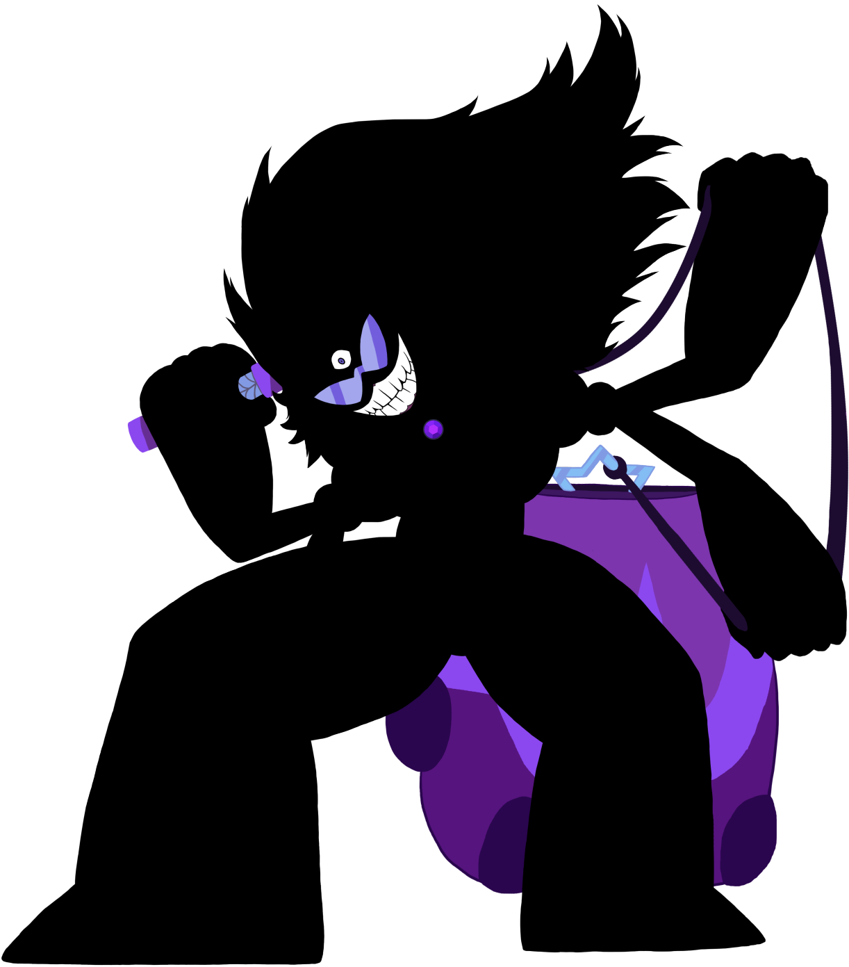 Pug Silhouette Cliparts - Sugilite Steven Universe Weapon (1280x1426)