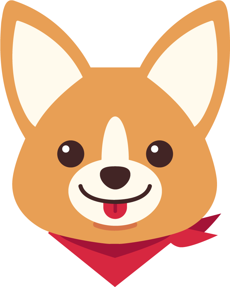 Artcorgi Makes It Easy For Everyday People To Become - Corgi Cartoon Face (1000x1000)