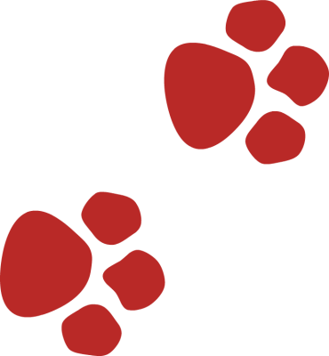Dog Paw Print Clip Art Free Clipart Image - Dog Paw Print 3 (370x400)