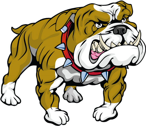 Bulldog And Boxers Cartoon Clip Art Images - Angry Bulldog Png (600x600)