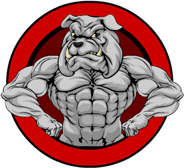 Bulldog Clipart Sticker Pencil And In Color Bulldog - Skola Bez Nasilja (408x408)