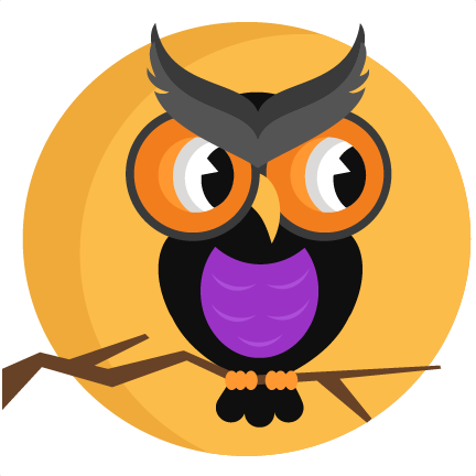 Halloween Owl Clip Art - Halloween Clip Art Owl (432x432)