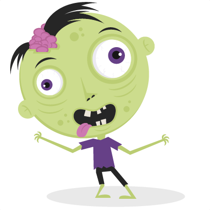 Free Cute Zombie Cliparts Download Free Clip Art Free - Zombie Clip Art Cute (432x432)
