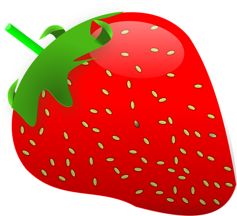 Strawberry Leaf Cliparts 26, Buy Clip Art - Strawberry Clip Art (790x720)