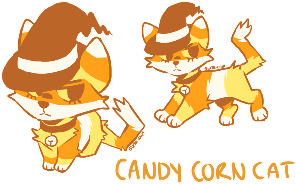 Candy Corn Cat Adopt Closed By 5up3r-n0va - Candy Corn Cat Adopt Closed By 5up3r-n0va (1024x630)