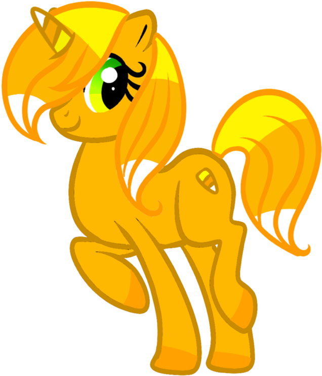 The Halloween Pony Series - Candy Corn (931x859)