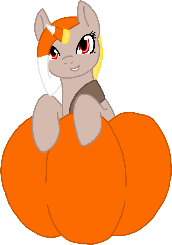 Candy Corn Pumpkin By My Little Pony Pants On Clipart - Candy Corn (628x860)