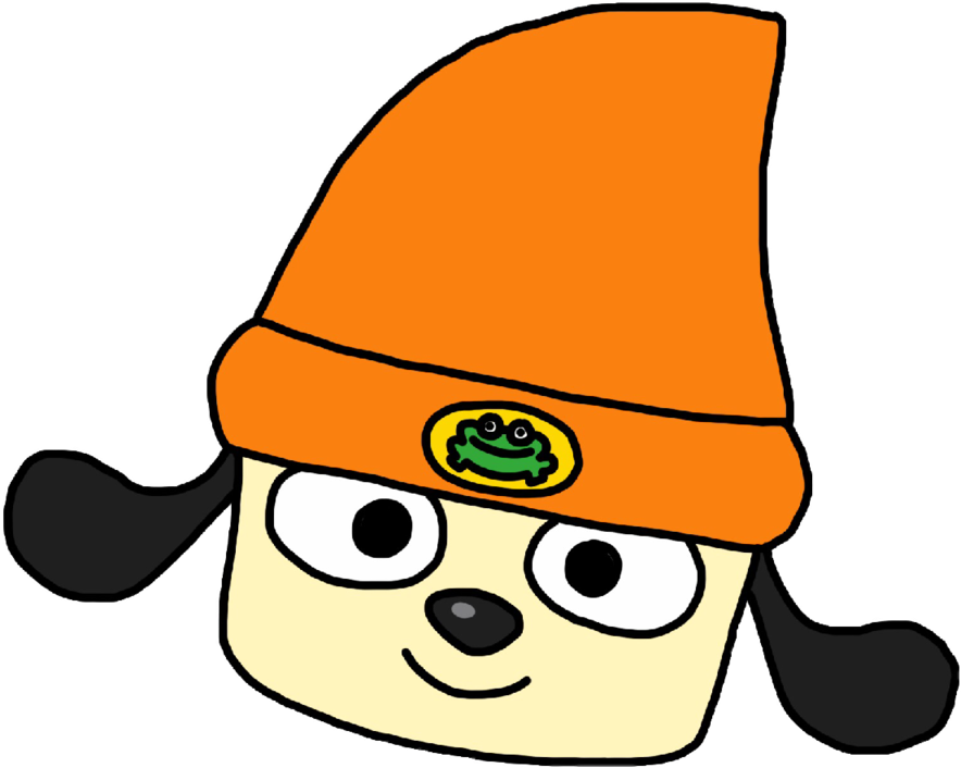 Cartoon Candy Corn - Parappa The Rapper Head (1280x1280)