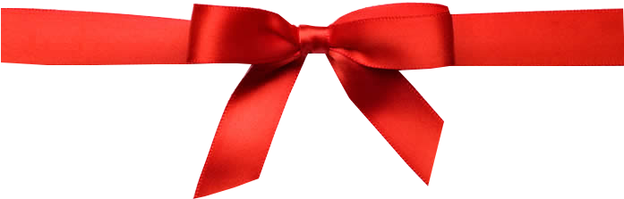 Clip Arts Related To - Red Bow Png (697x223)