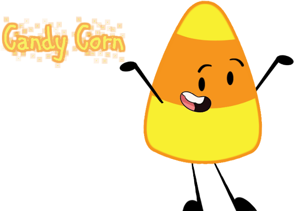 Candy Corn By Kaptain-klovers - Cartoon (704x471)