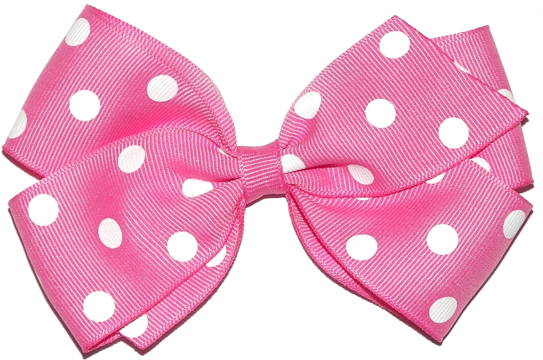 Pink Ribbon Hair Bow - Transparent Hair Bow Png (768x515)