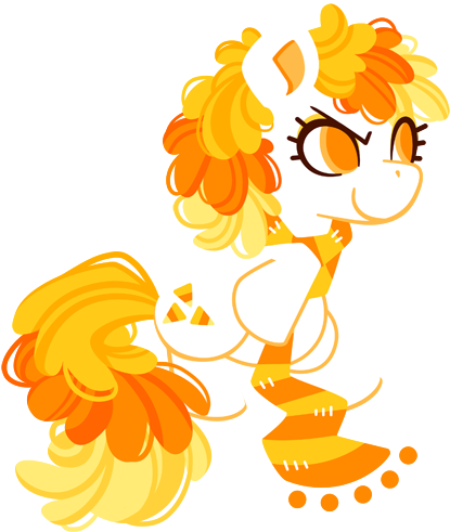 Mlp Candy Corn - Illustration (426x500)