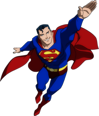 Kit Digital Liga Da Justiça- Para Montagens Digitais - Superman Png (344x400)