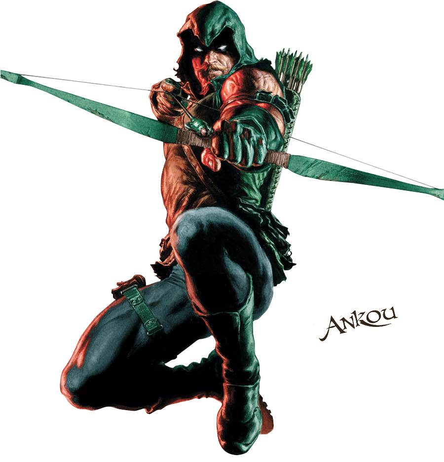 Arqueiro Verde, Membro Da Liga Da Justiça Da América - Green Arrow Brightest Day (899x983)