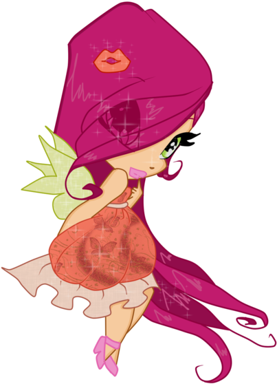 More Like Mia And Lips Pixie By Ashayay - Illustration (900x759)