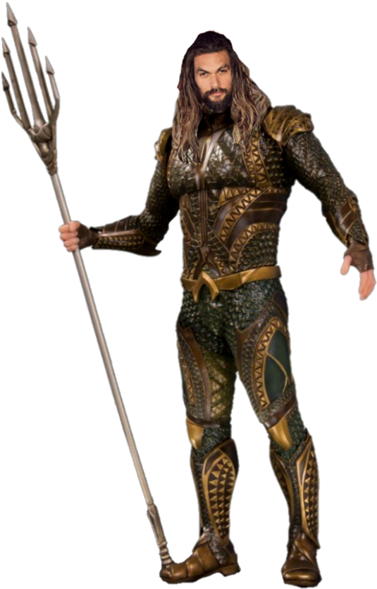 Png Aquaman - Justice League: Aquaman - Statue (600x893)