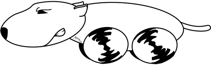 Dog Running Fast Pet Puppy Dog Dog Dog Dog - Portable Network Graphics (680x340)