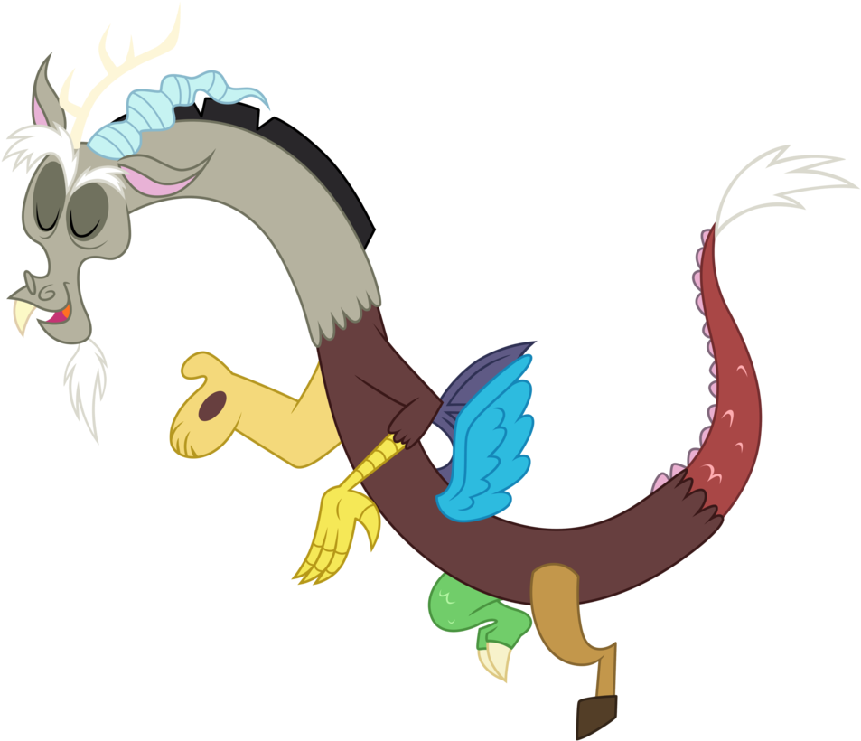 Discord Cackling Away In His Throne - Discord (1024x862)