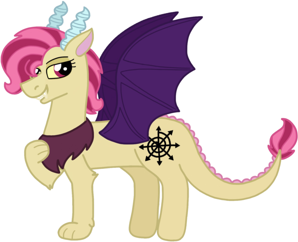 Kindheart525, Draconequus, Draconequus Oc, Female, - Cartoon (993x804)
