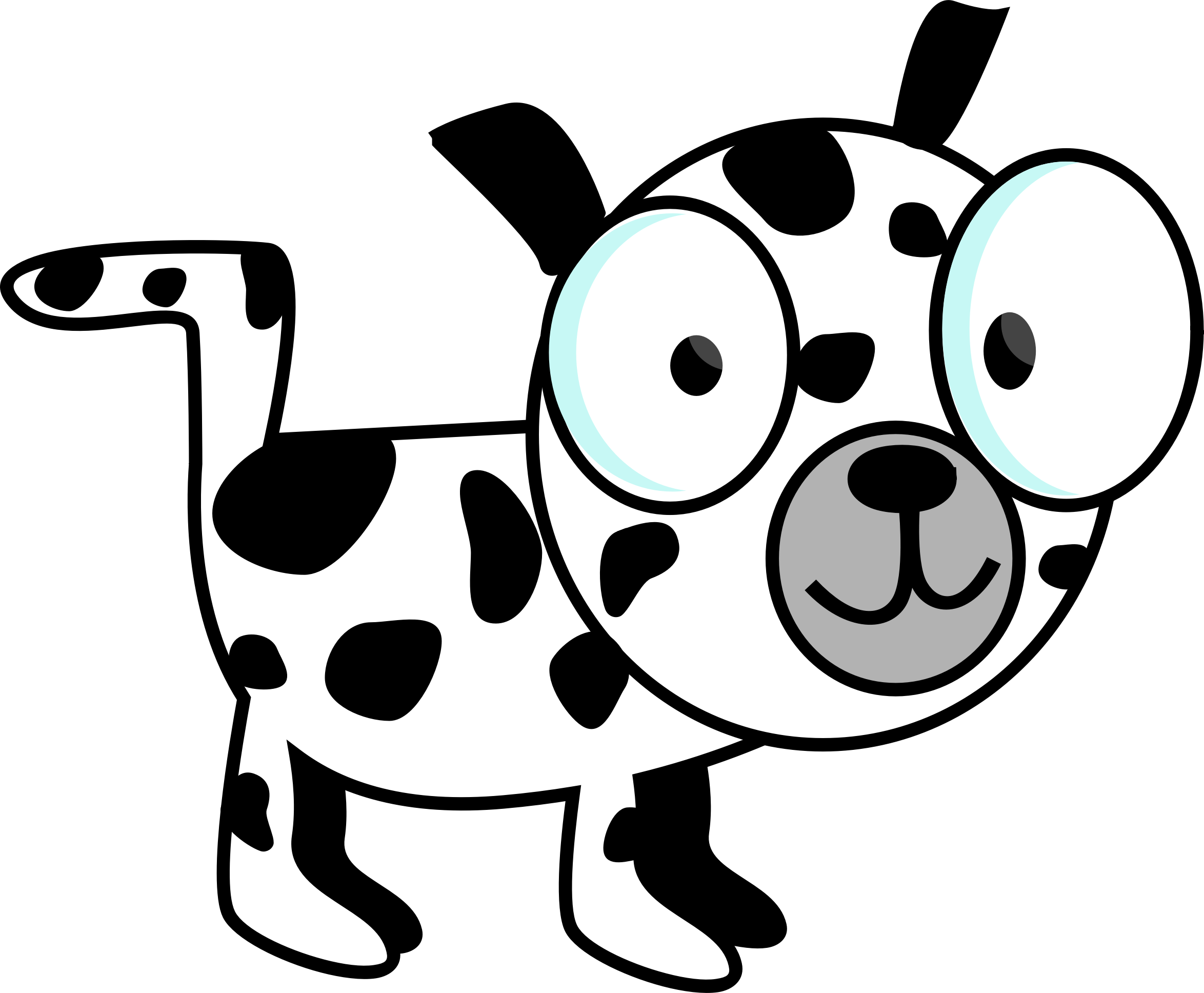 Mystery « Bambi Quim - Dalmatian Dawg T-shirt T Shirt (2348x1936)