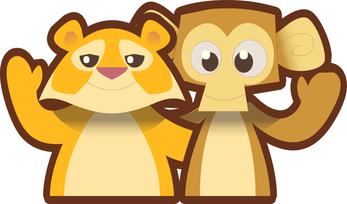 Set 9 Simple Buddies Icons Can Stock Illustration - Animal Jam Buddies Sign (1164x687)