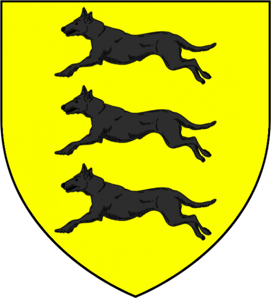 Sigil Of House Clegane - House Clegane (544x599)