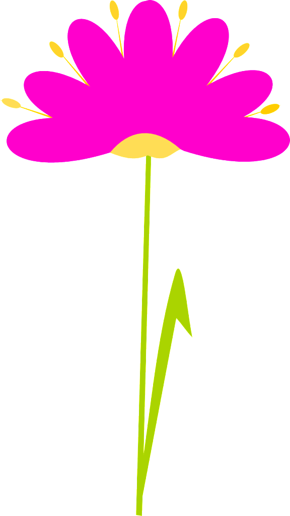 Joyous Free Scrap Flower Clipart Png Farbenfrohe Blumen - Graphic Design (576x1024)