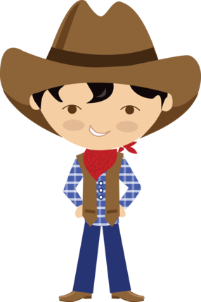 Kammy Troquinhas - Cowboy Und Indianer Clipart (286x428)