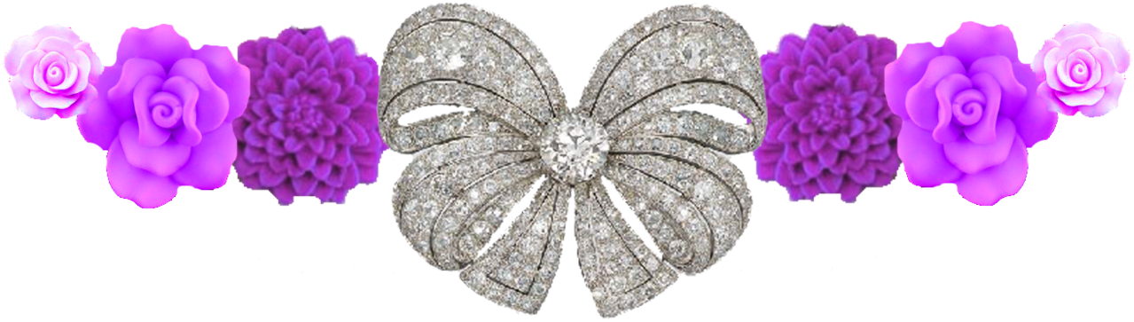 Transparent Purple Flower Crown - Portable Network Graphics (1431x558)