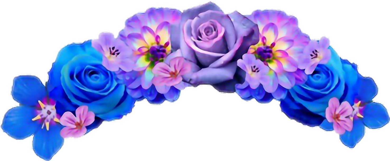 Snapchat Flower Crown Transparent Background - Snapchat Flower Crown Filters Png (1476x608)