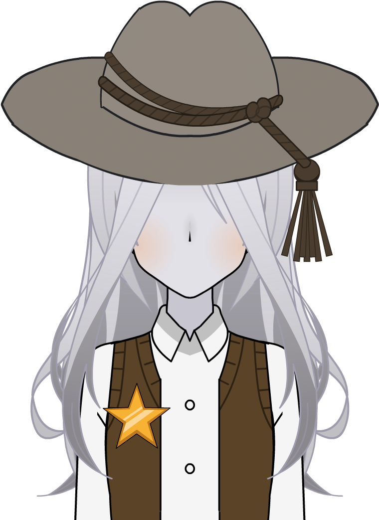 Large Cowboy Hat [kisekae Export] By Idessa - Kisekae Hat Export (1020x1150)