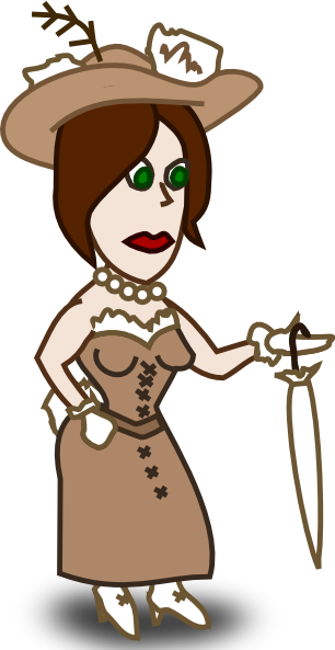 Sarah Palin Clip Art Free Vector / 4vector - Lady Clip Art (800x800)