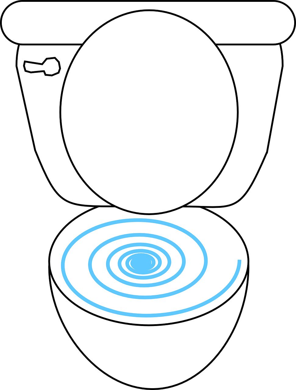 Toilet Clip Art (971x1280)
