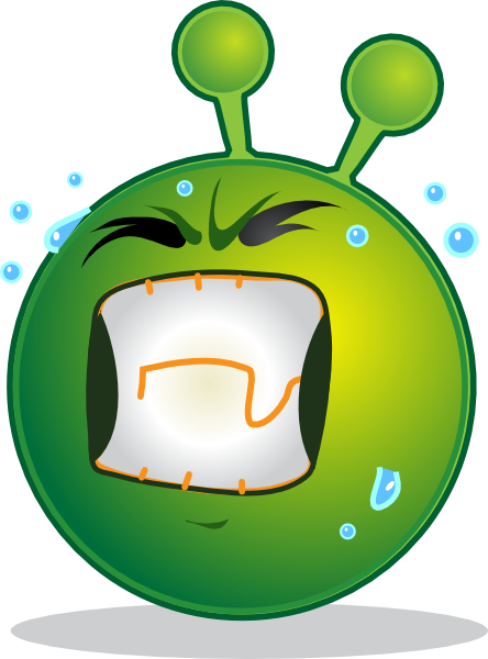 Alien Emoticon Code - Emoticon (2000x2537)