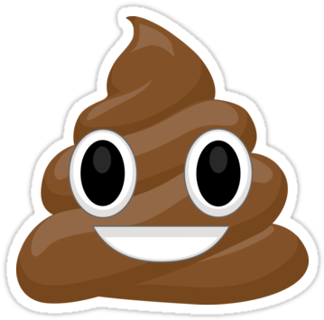 That's Not Bad For A Rough Draft," Instead Of, "omg, - Smiley Poop Emoji (375x360)