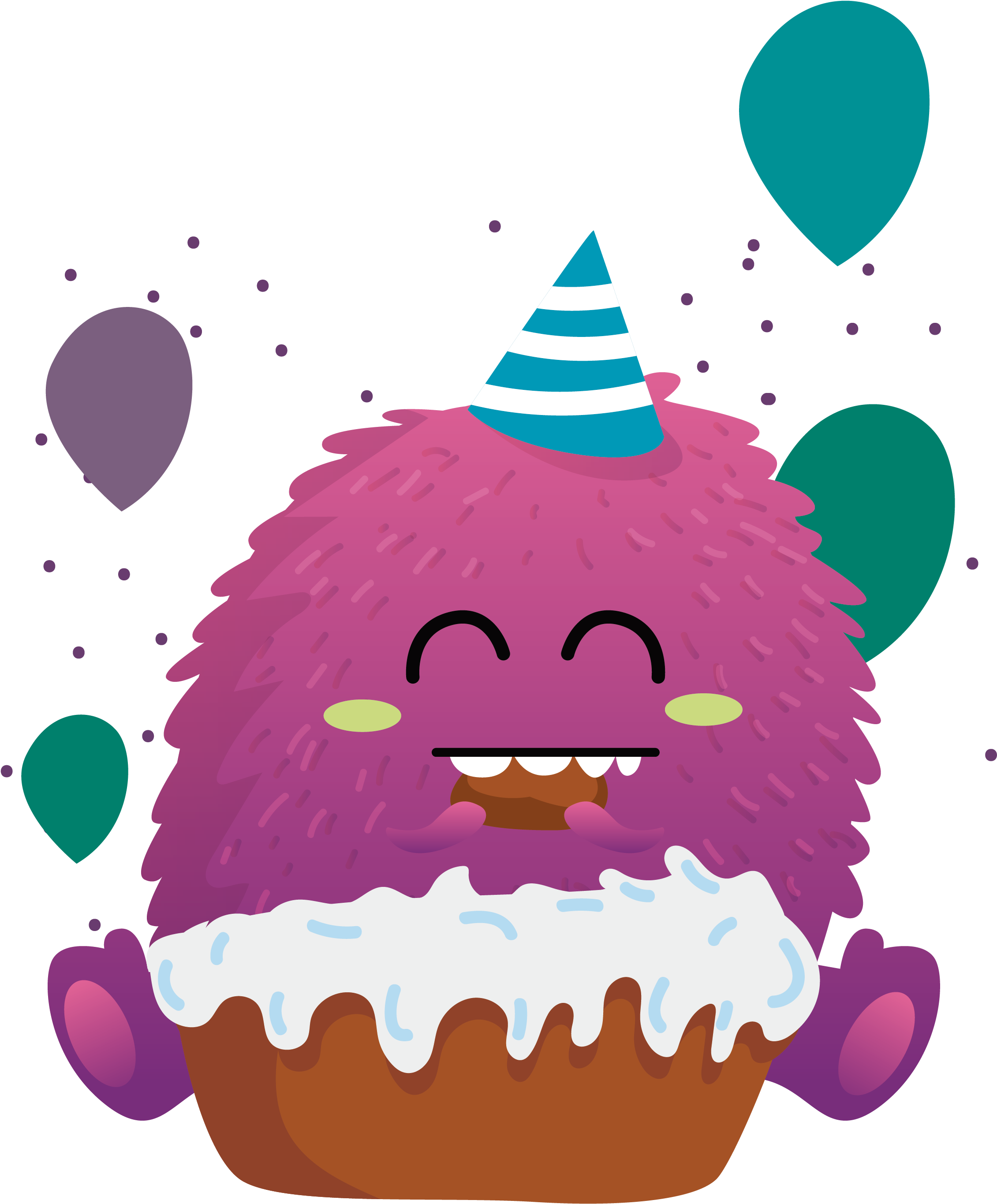 Fruitcake Birthday Cake Bxe1nh Clip Art - Cake (2260x2762)