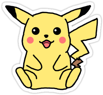 Стикеры Для Распечатки Ивангай - Pokemon Coloring Pages Pikachu (375x360)