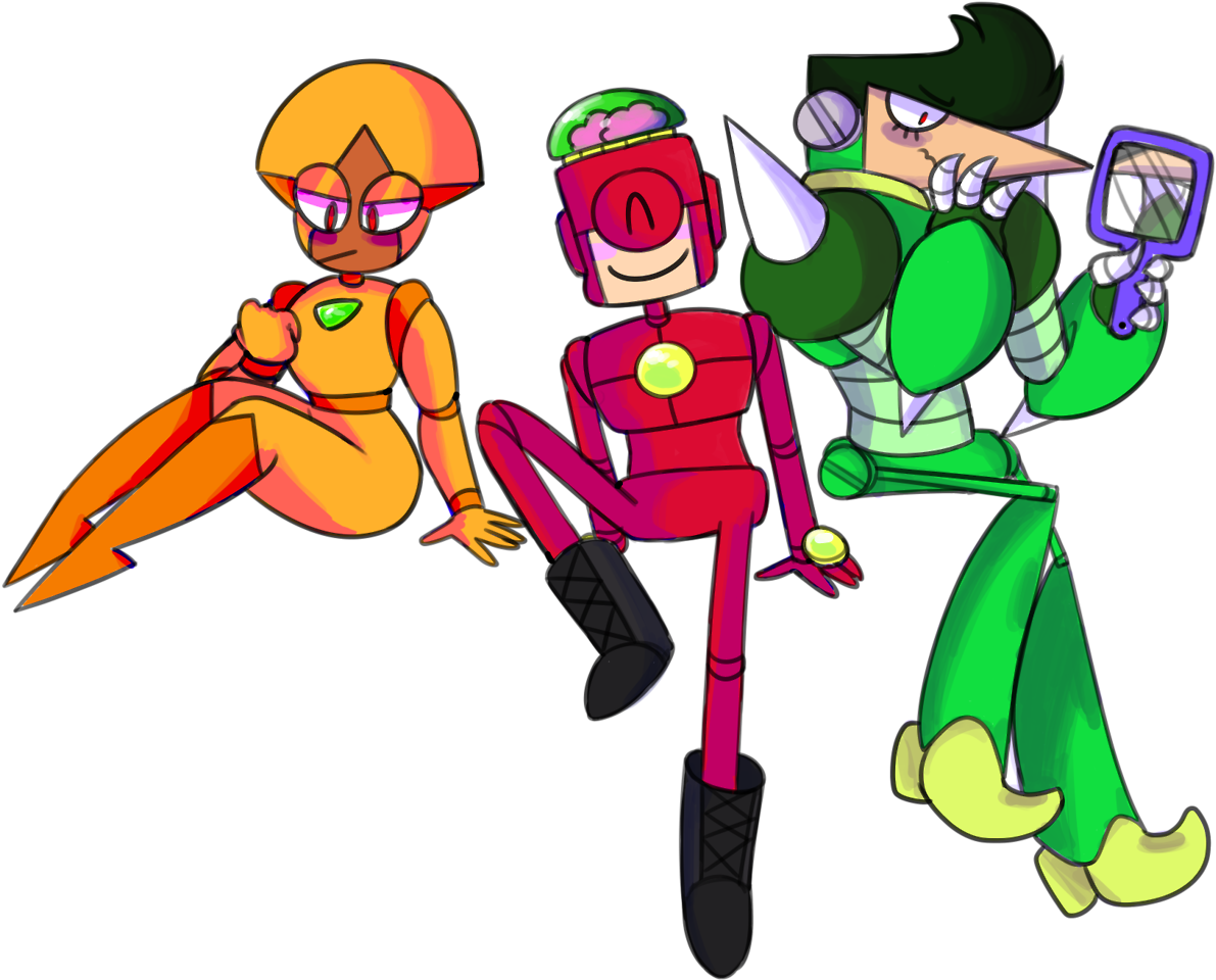 Ok Ko Ok Ko Let's Be Heroes Darrell Raymond Shannon - Cartoon (1280x1003)