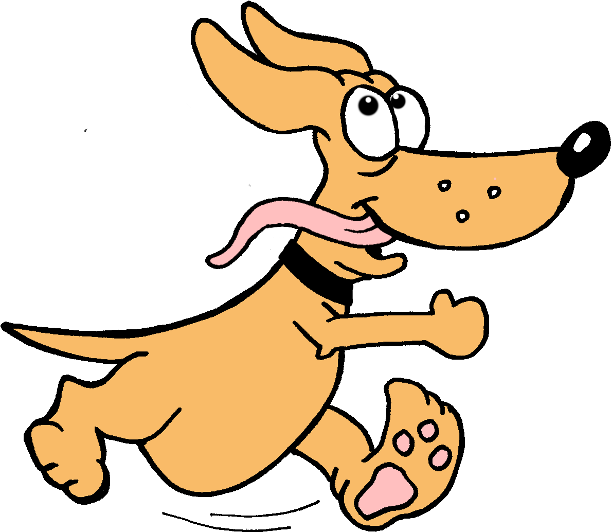 Pets Clipart Our - Moving Dog (1246x1113)