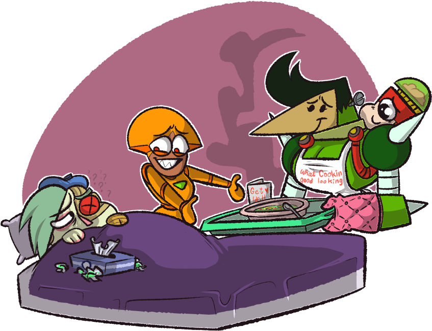 Ok Ko Sick By Madhouse Icecream - Raymond And Shannon Ok Ko (892x726)