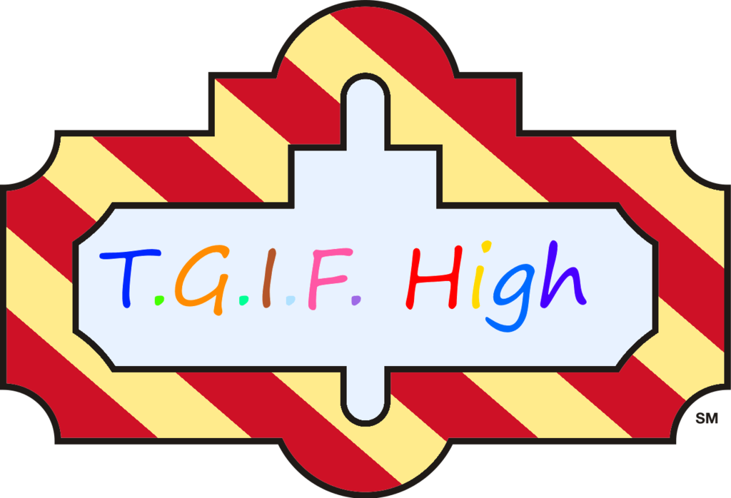T - G - I - F - High Logo By Carebeargirl99 - Tgi Fridays Logo Png (1024x698)