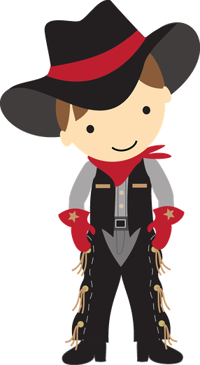 Selma De Avila Bueno - Cowboy Clipart (286x522)