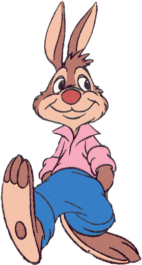 Brer Rabbit Walk Clipart - Song Of The South Rabbit (302x544)