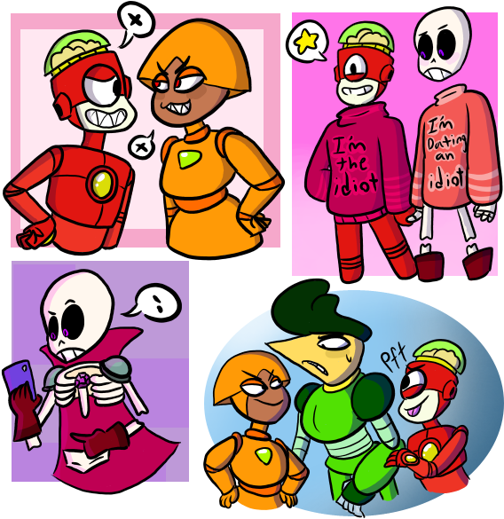 Darell And The Real Magic Skeleton Is My Crackship - Real Magic Skeleton X Brandon (601x604)