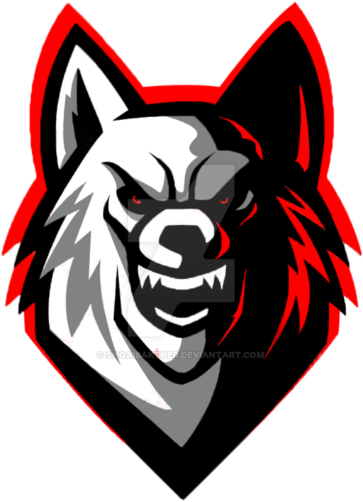 Clean Wolf Logo By Akther Brothers By Shoaibakther - Wolf Logo Png (999x799)