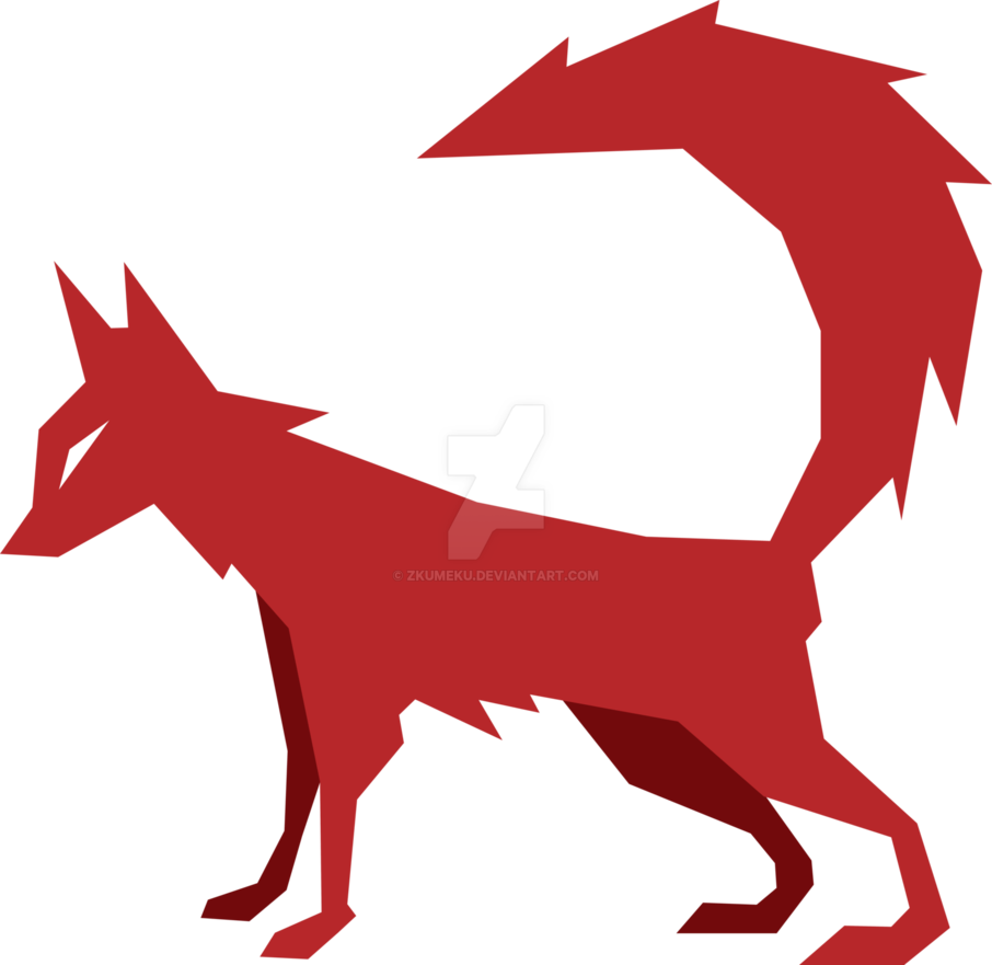 My Fox Logo By Zkumeku - Cool Fox Logo Png (906x881)